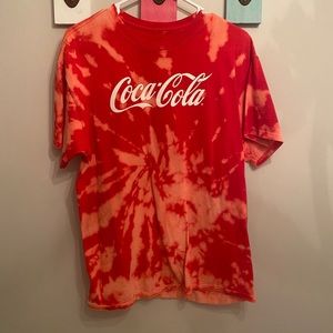 Tie dye Coca Cola t-shirt.